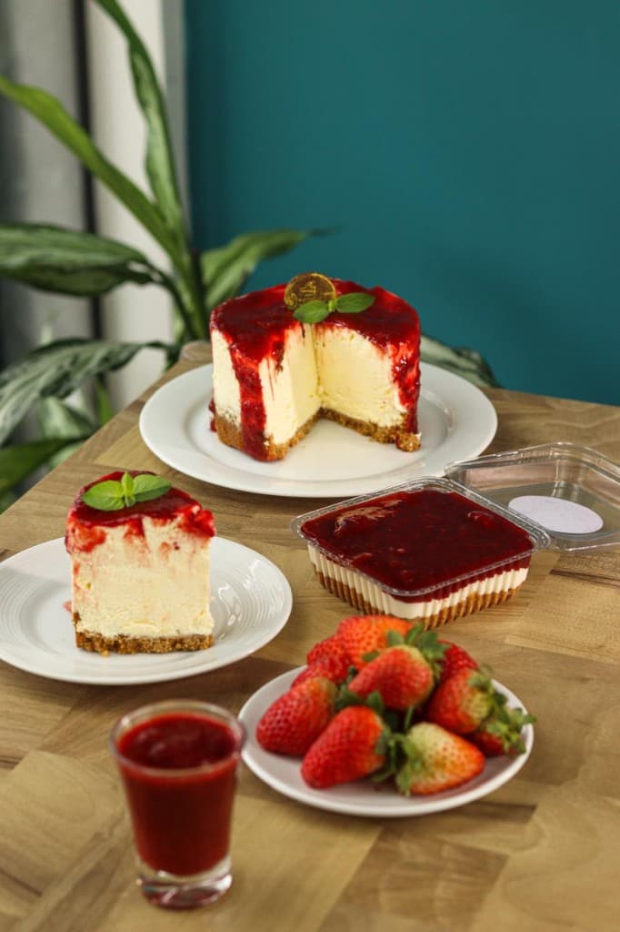 Cheesecake de morango Sweet Cheesecake